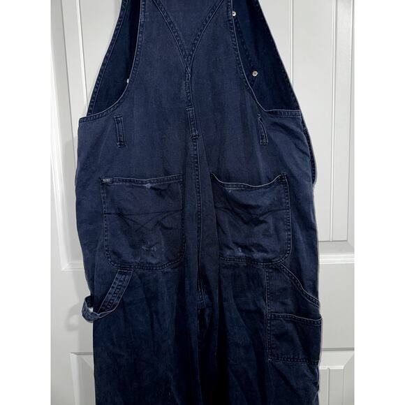 Vintage Revolt Denim Overalls Women's L Blue Carpenter Style Workwear 90s Y2K - Picture 3 of 16